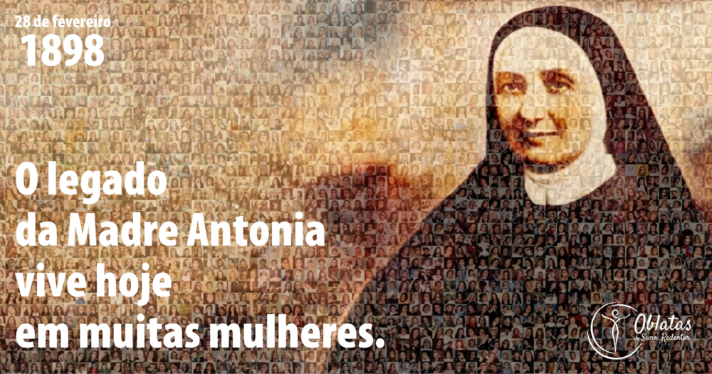 128 anos da morte de Madre fundadora das Irmãs Oblatas do Santíssimo Redentor.
