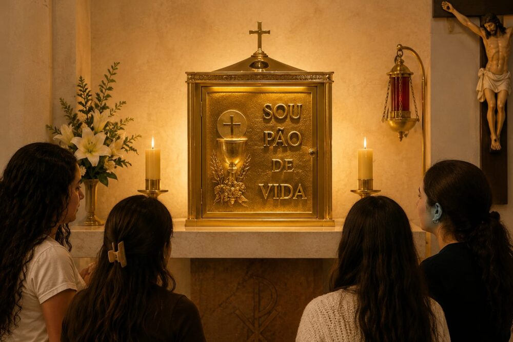 Participar da Eucaristia significa acolher esse mesmo convite: fazer da própria vida um dom para os outros.